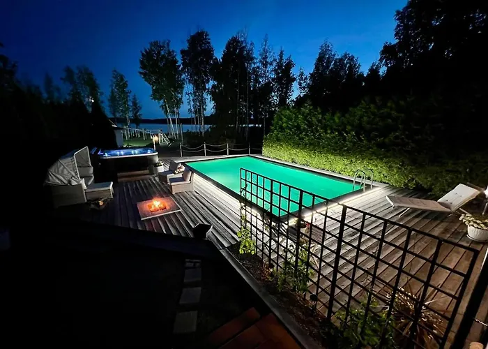 别墅 Seafront - Pool - Jacuzzi - Gym -
